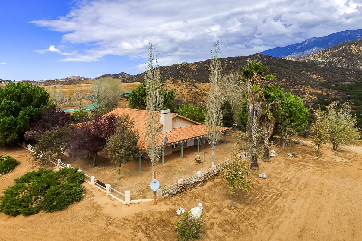 Almost 100 acres on secluded mountaintop range overlooking the Banning
