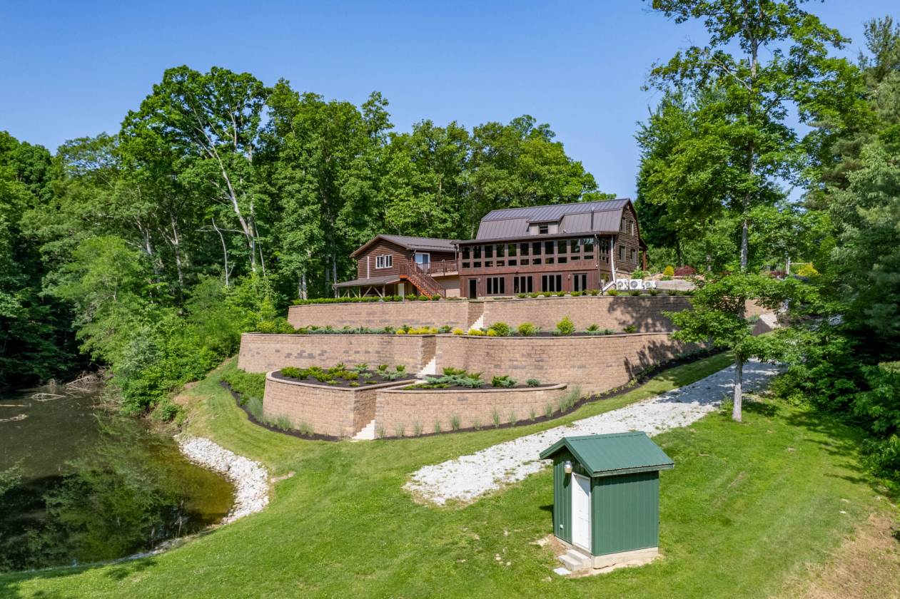 Extraordinary 30+ acre estate with log cabin home - photo 25