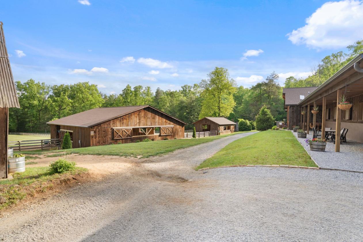 Luxury Equine Estate abutting Pisgah Nat'l Forest - photo 24