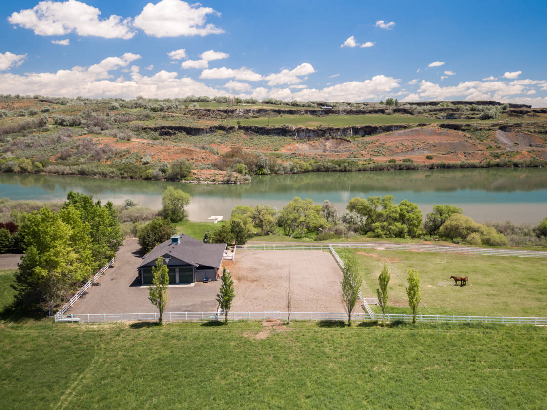 Lovely 67+/ acre Hagerman Valley farm with a 1/2 mile
