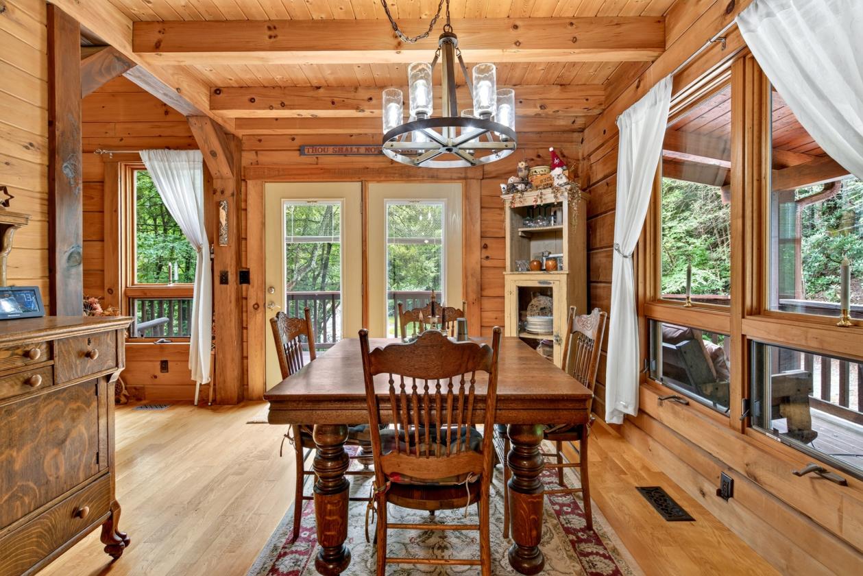 Creekfront Equestrian Estate Bordering Pisgah Forest - photo 12