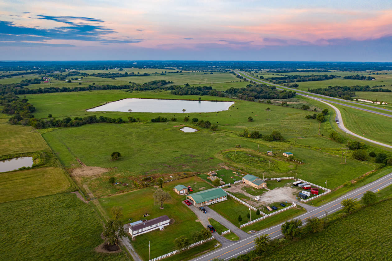 Prime Horse Property With Home And Commercial Appeal Oktaha, Muskogee