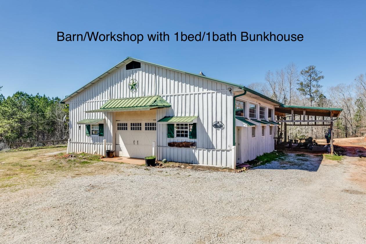 24+/- fenced acres - Custom Home - Barn with apt - photo 24