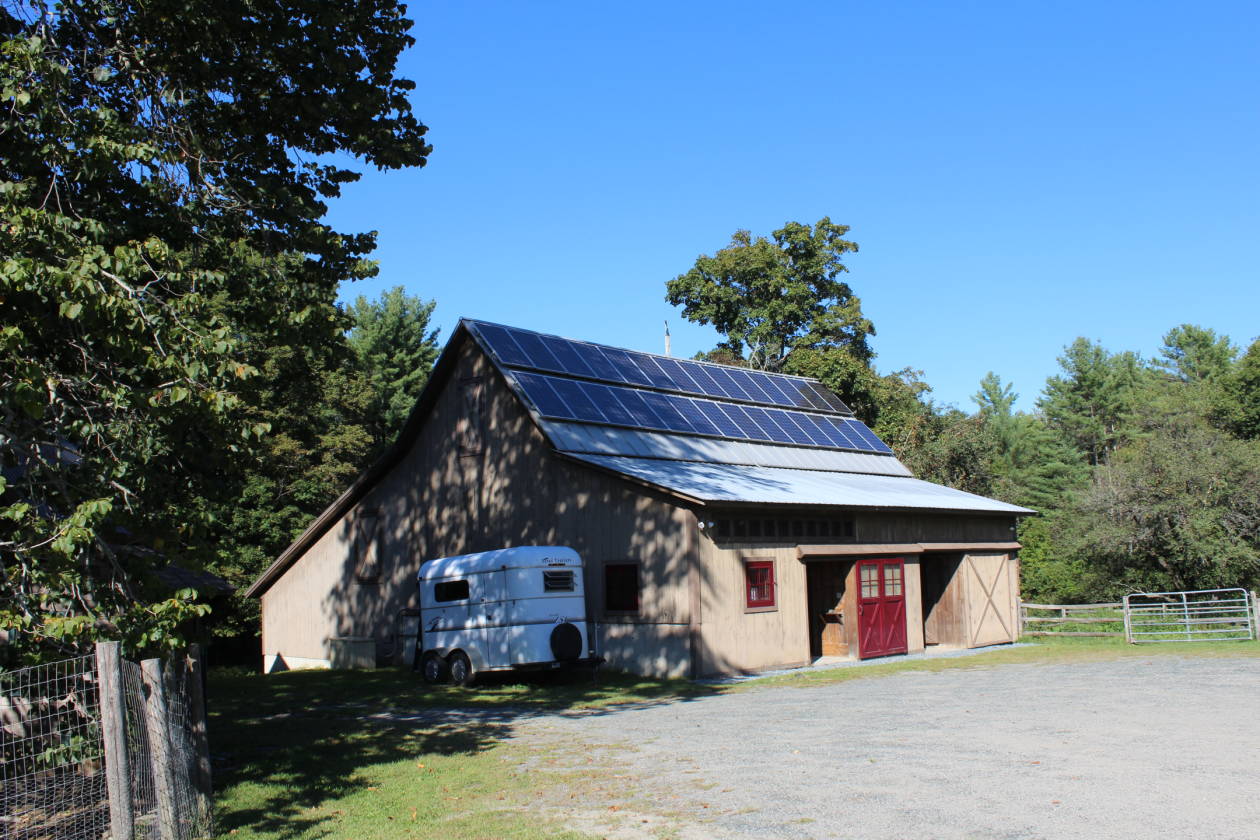 White Swan Farm Cornish, Sullivan County, New Hampshire Horse