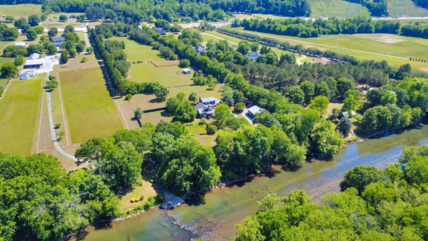 Private 13.65-Acre Etowah River Estate - photo 1