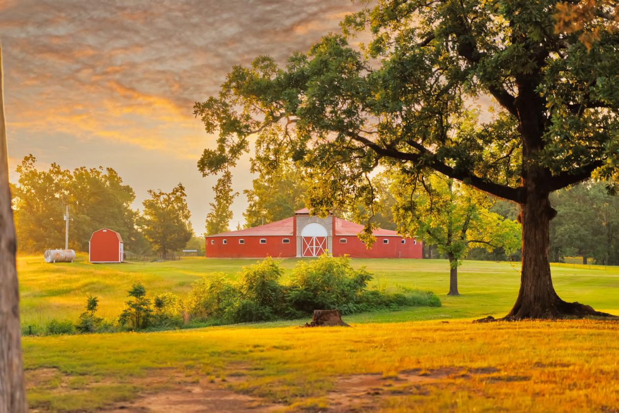 Rare Historic Round Polo Barn - photo 15