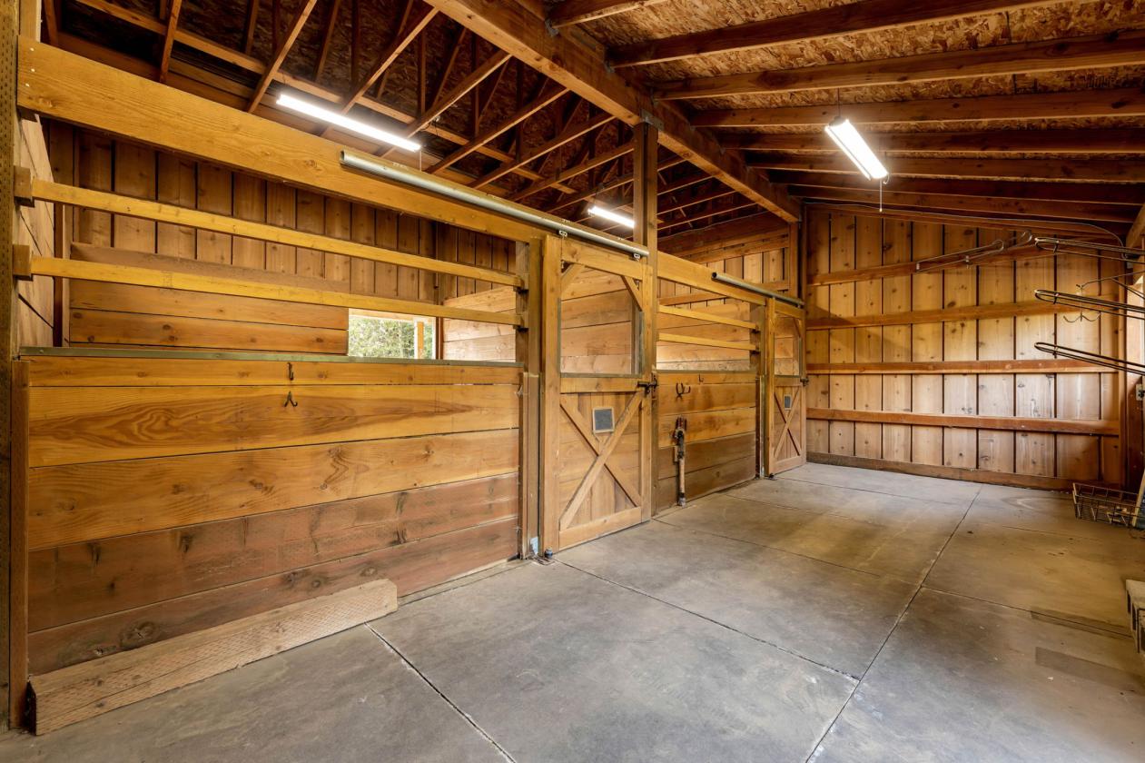 Custom Build with 2 Stall Barn w/ Miles of Trails - photo 25