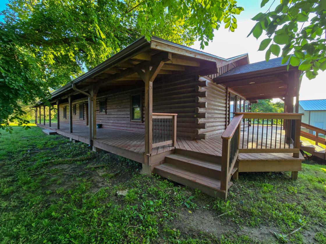 +/-174.7 ac with Log Home, Morton, and Horse Barn - photo 10