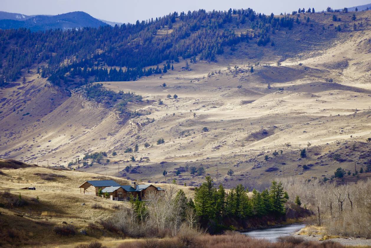 Quiet Water Fishtail, Stillwater County, Montana