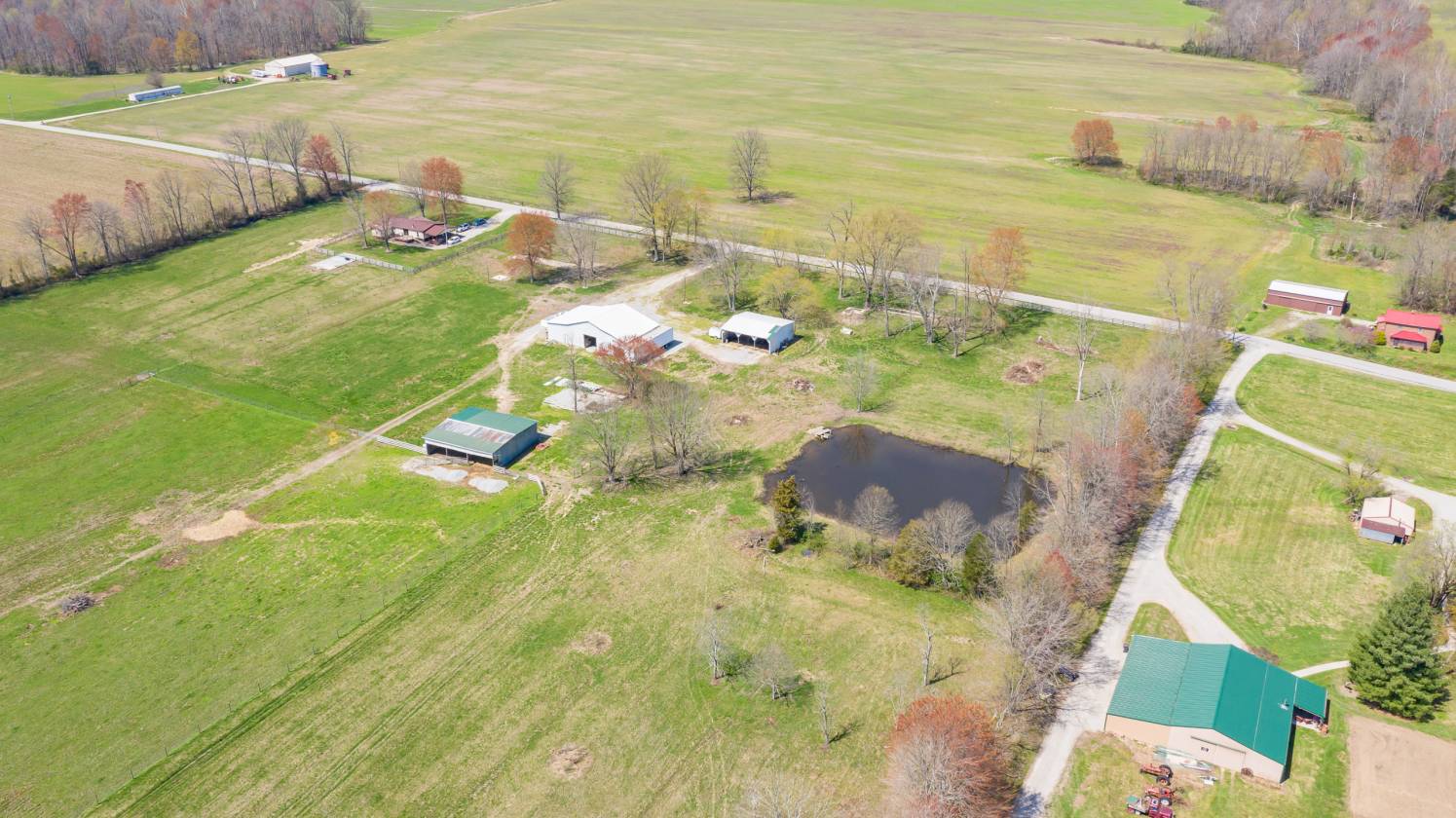 Approx. 56 Acres of scenic view with barn, ponds... Otisco