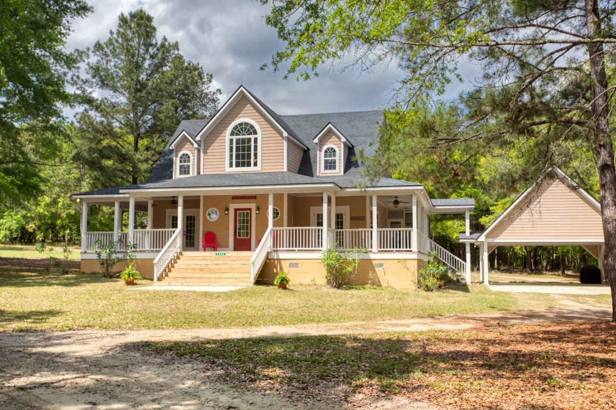 two country homes on 60 acres pinetta, madison county