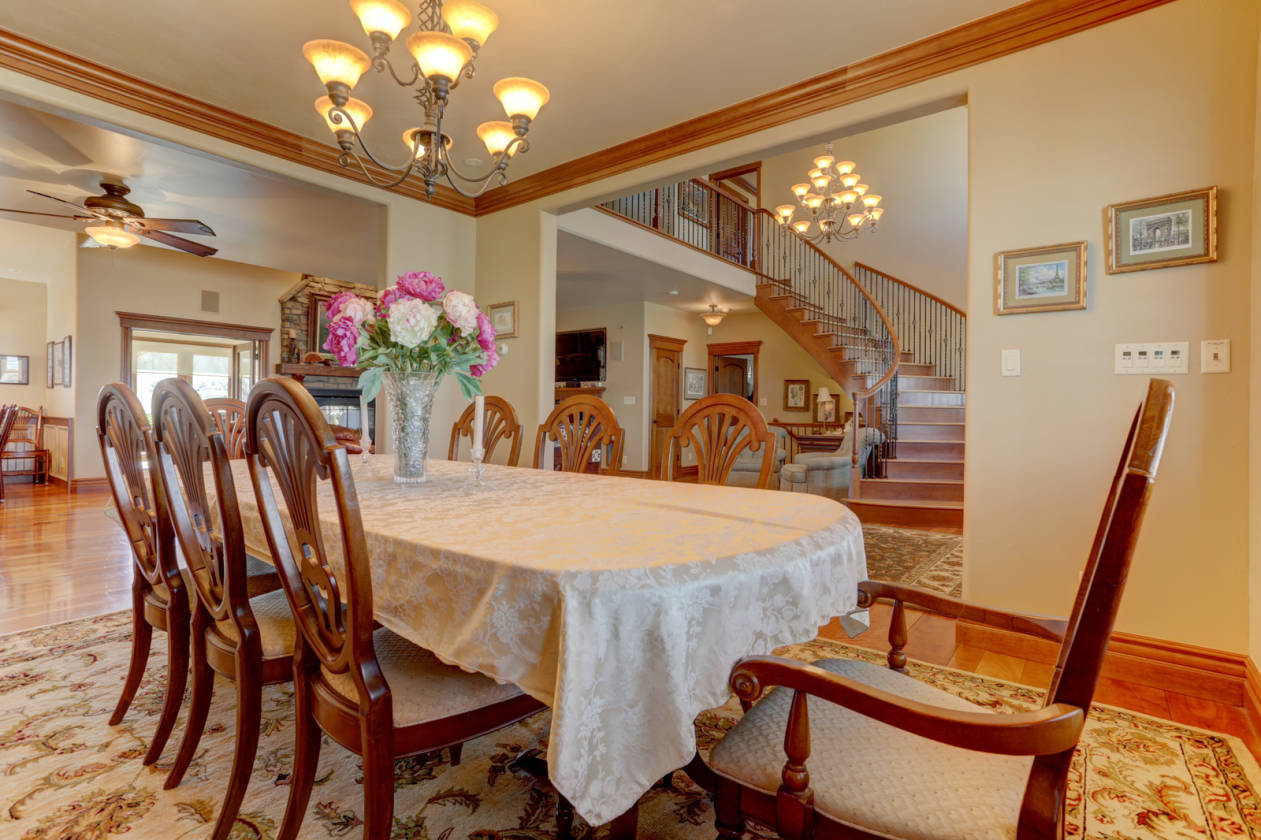 Magnificently Beautiful TwoStory Custom Country Horse Property on 35