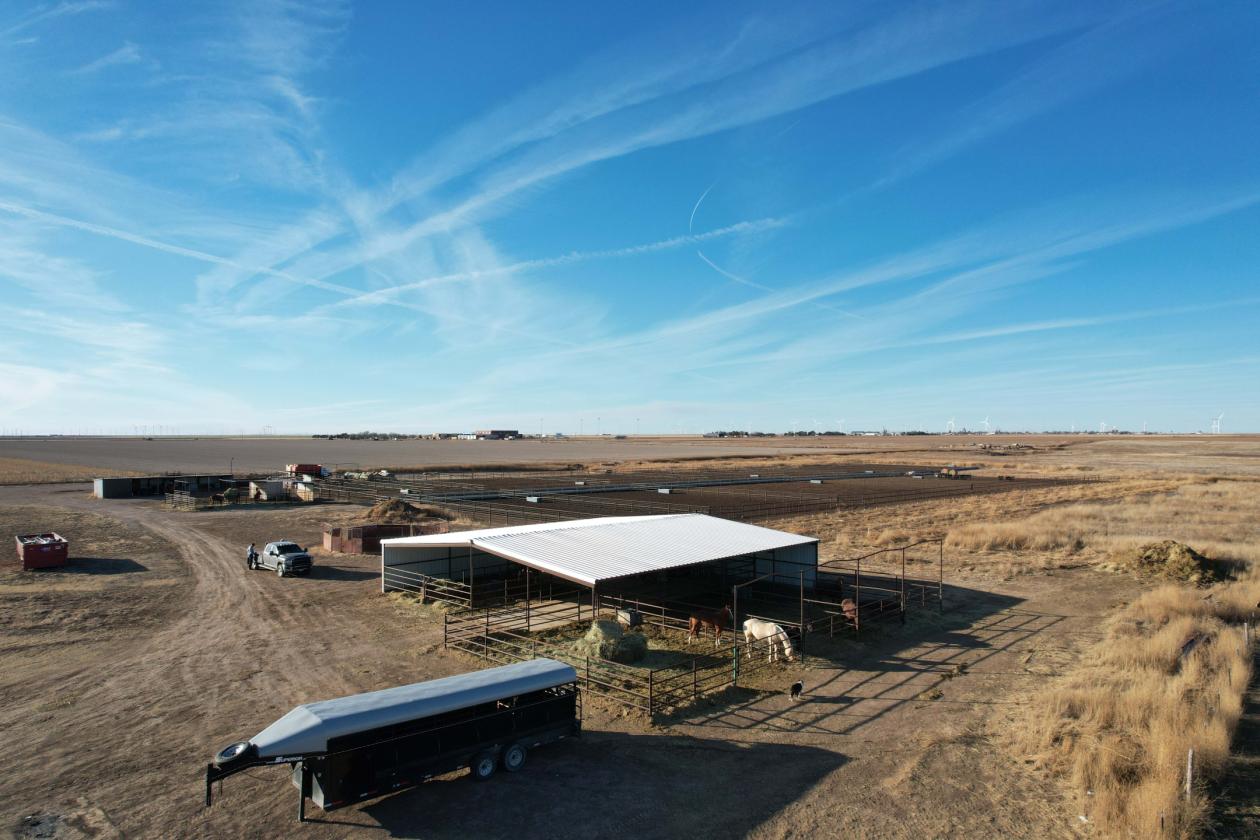 Feedyard & Equine Facility with Modern Homes - photo 10