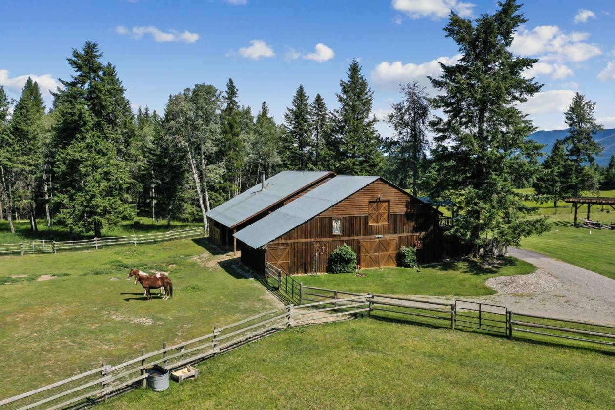 Breathtaking 22 acres in NW Montana with handcrafted cabin and