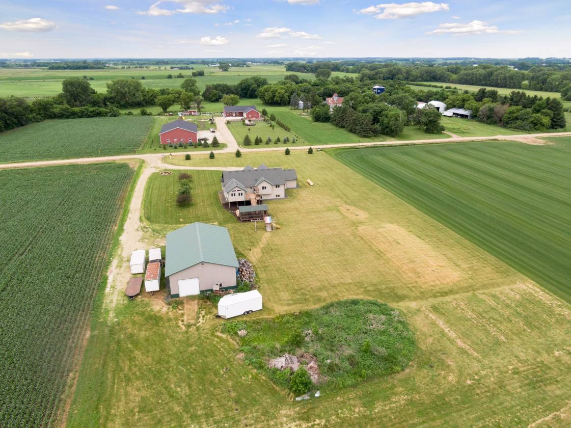 5 acre property with custom built home & pole barn. Northfield, Dakota County, Minnesota