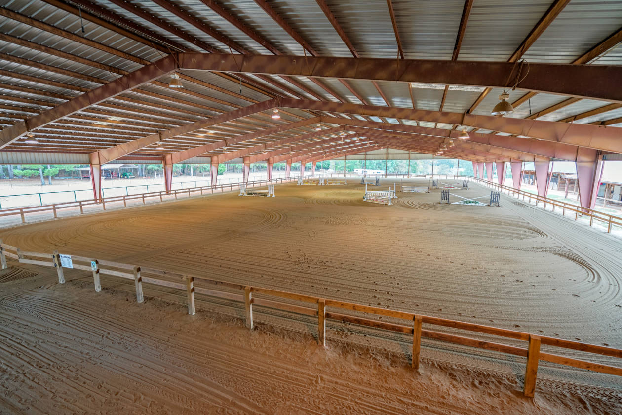 Horse Property w/Acreage, 1 Covered Arena, 2 Outdoor Arenas & Home