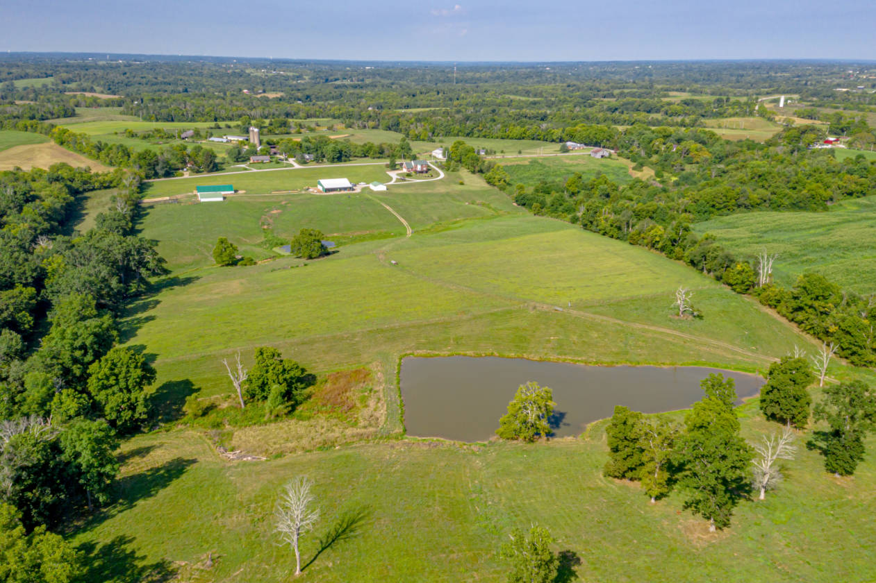 horse/cattle farm in Henry County, KY with beautiful home. Sulphur
