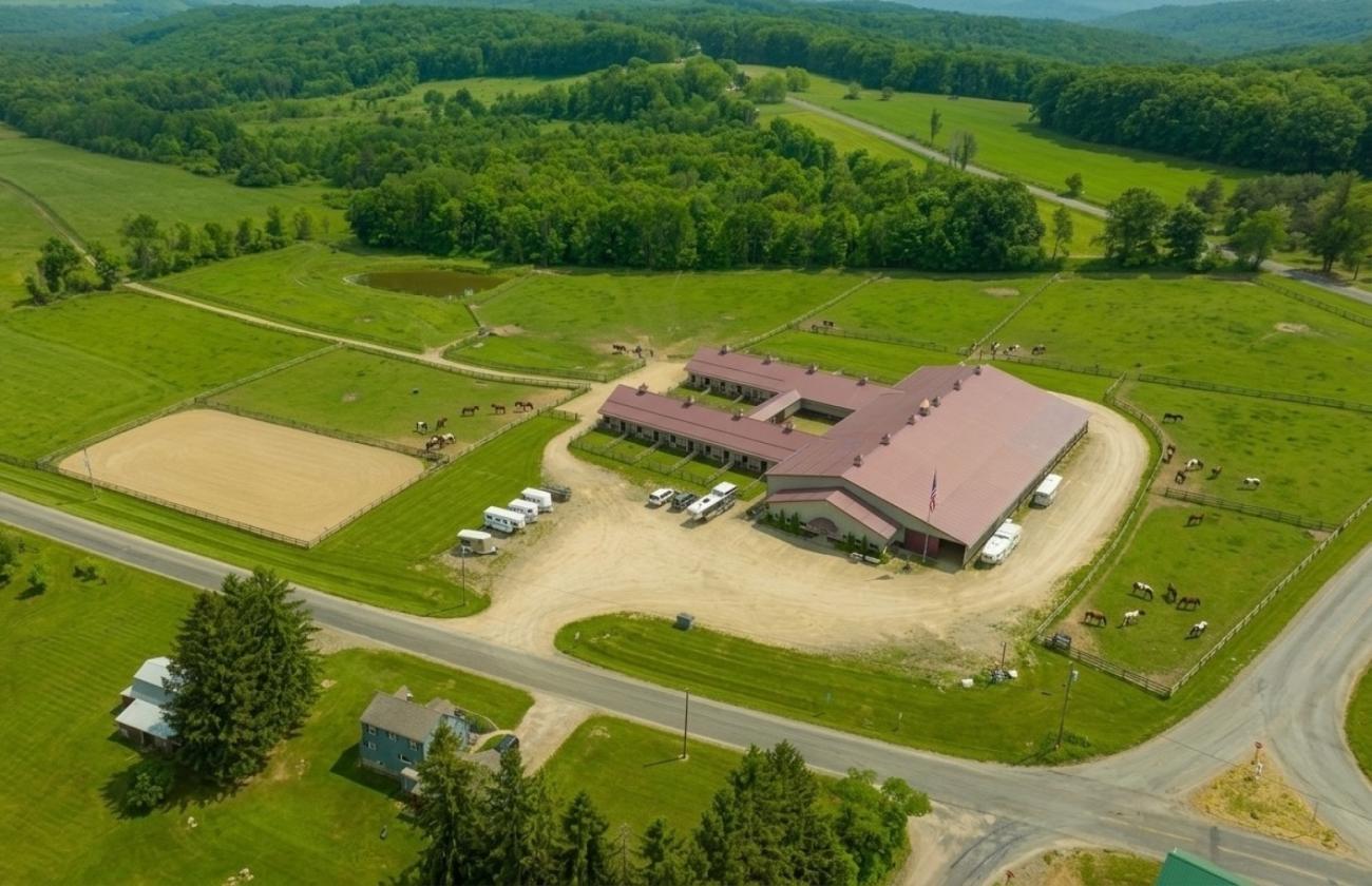 40 Stalls. 103 Acres. One Chance. Serenity Equine - photo 1