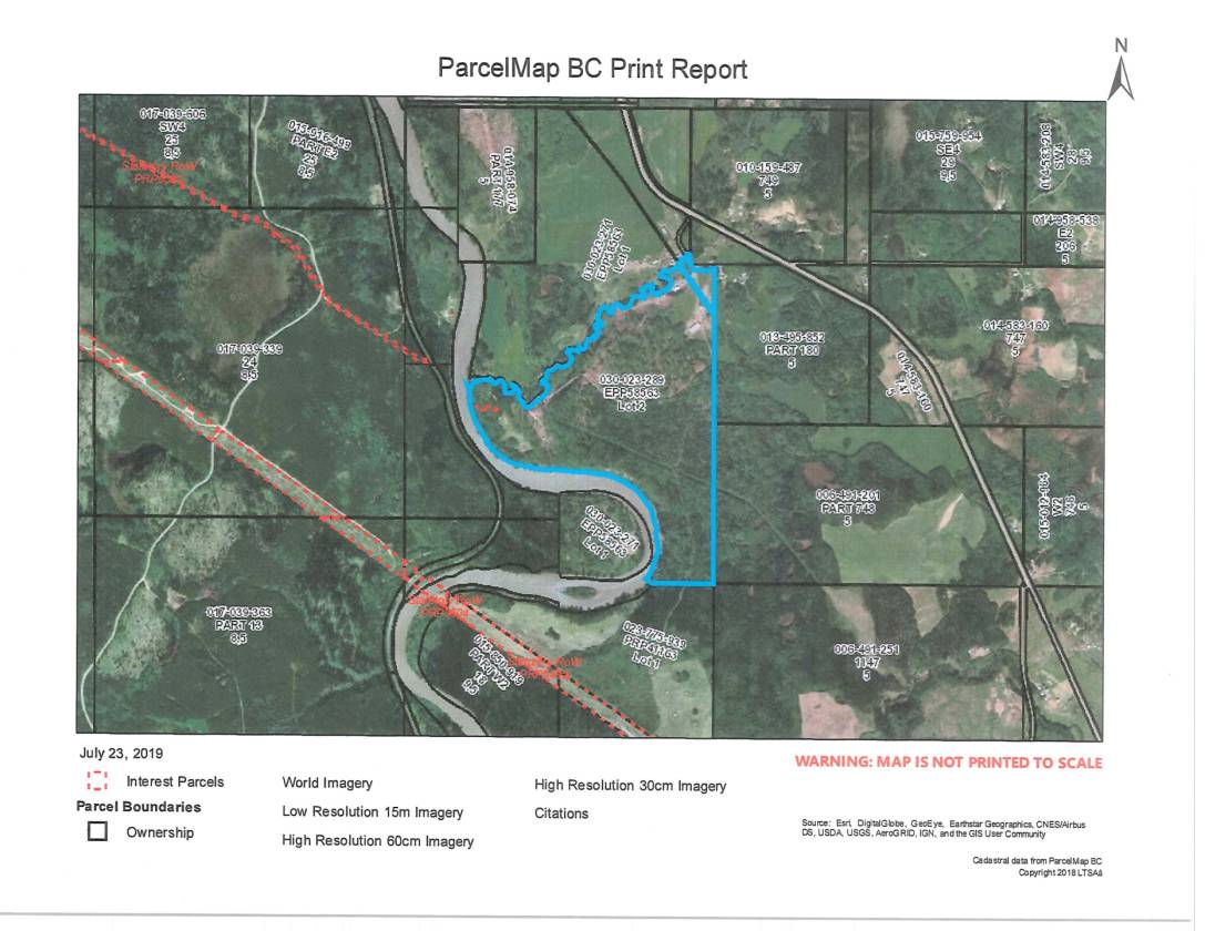 Deluxe 262 acre river front estate. Established 3 bed home... Telkwa