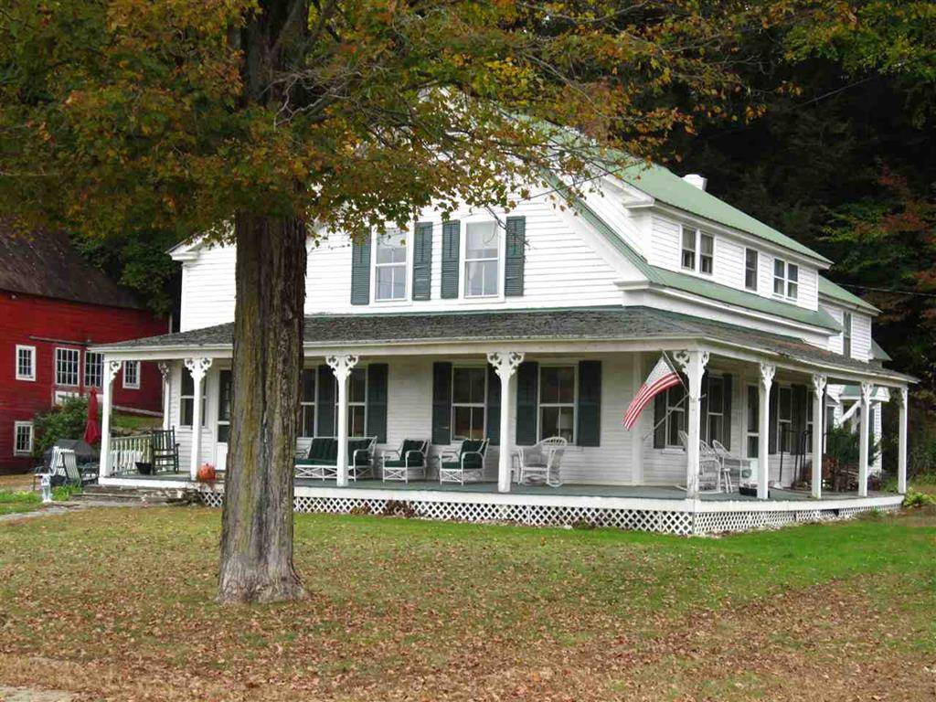Horse Farm in Southern Vermont with 15 stall horse barns Brookline