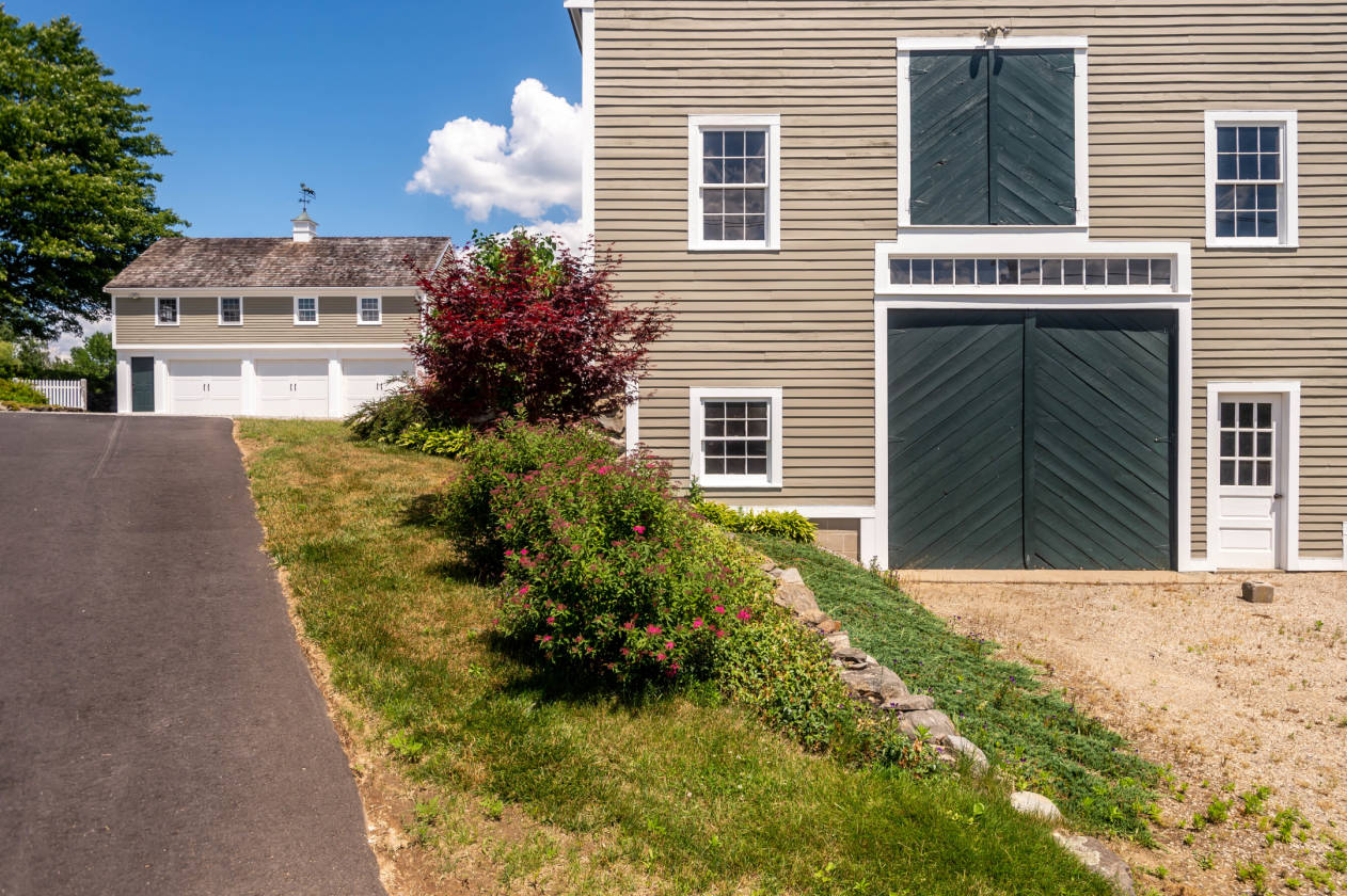 Almost 48 acres of rolling hills, woodlands and a pond. East Kingston