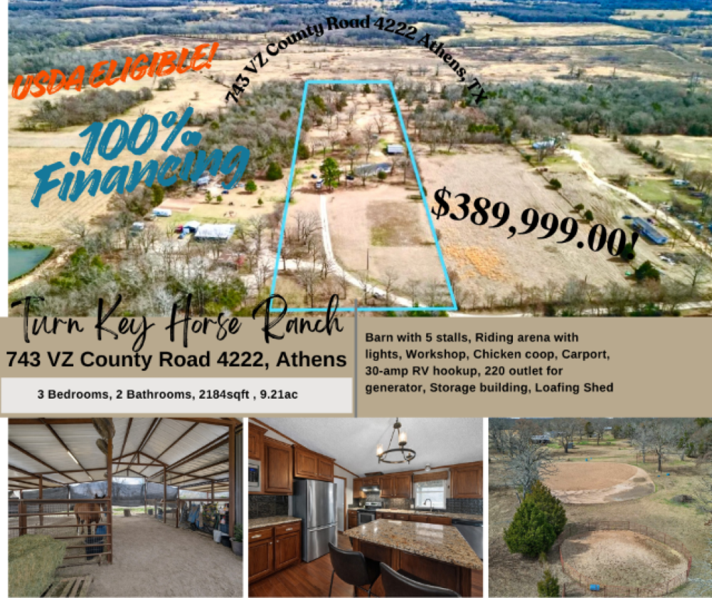 AFFORDABLE EAST TEXAS HORSE PROPERTY - photo 1