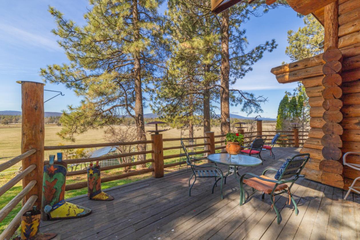 40 ACRE IRRIGATED FARM WITH CUSTOM LOG HOME - photo 3
