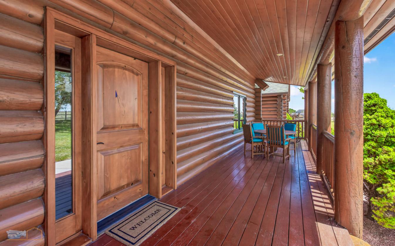 Log Home on 40 Acres! - photo 5