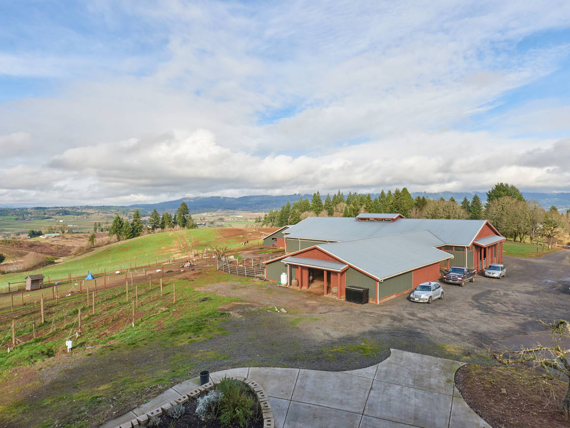 Equestrian estate in the heart of Oregon's wine country.  Newberg 