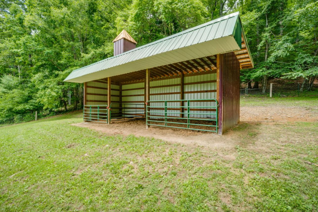 Mountain Home with Horse Barn and 5 Acres - photo 26