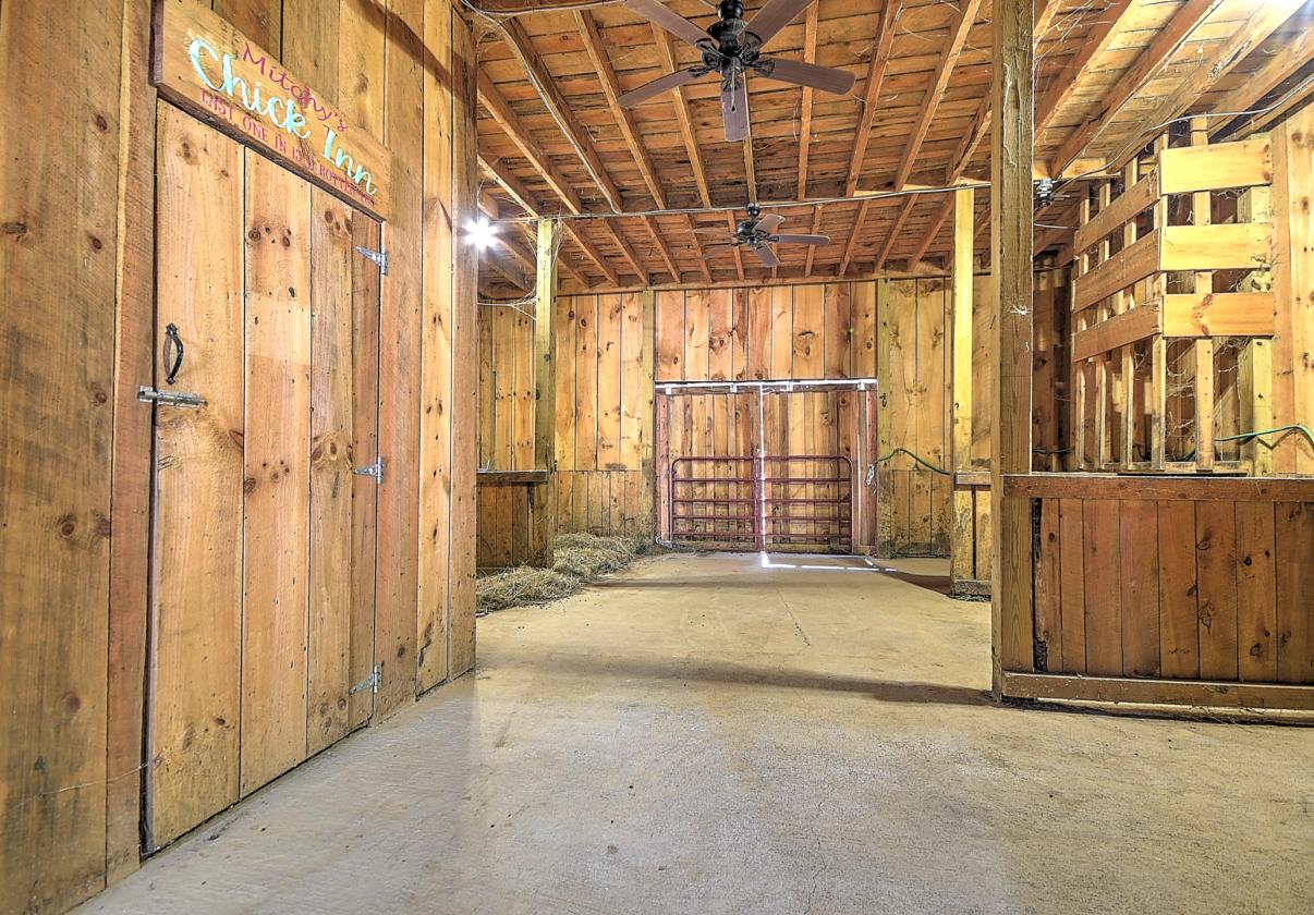 10 acres, multiple barns & homes, farm pond - photo 25