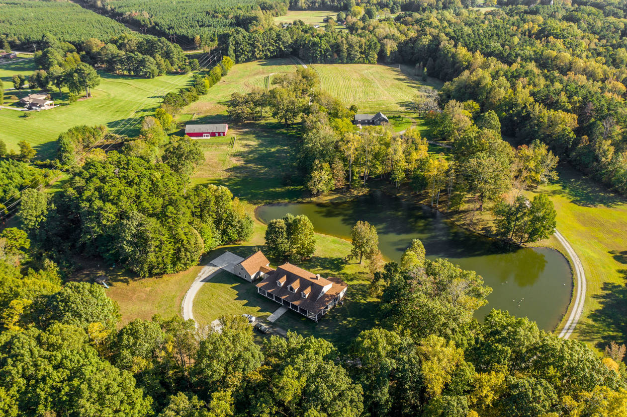 Breathtaking views from home, cabin and barn on 53 acres