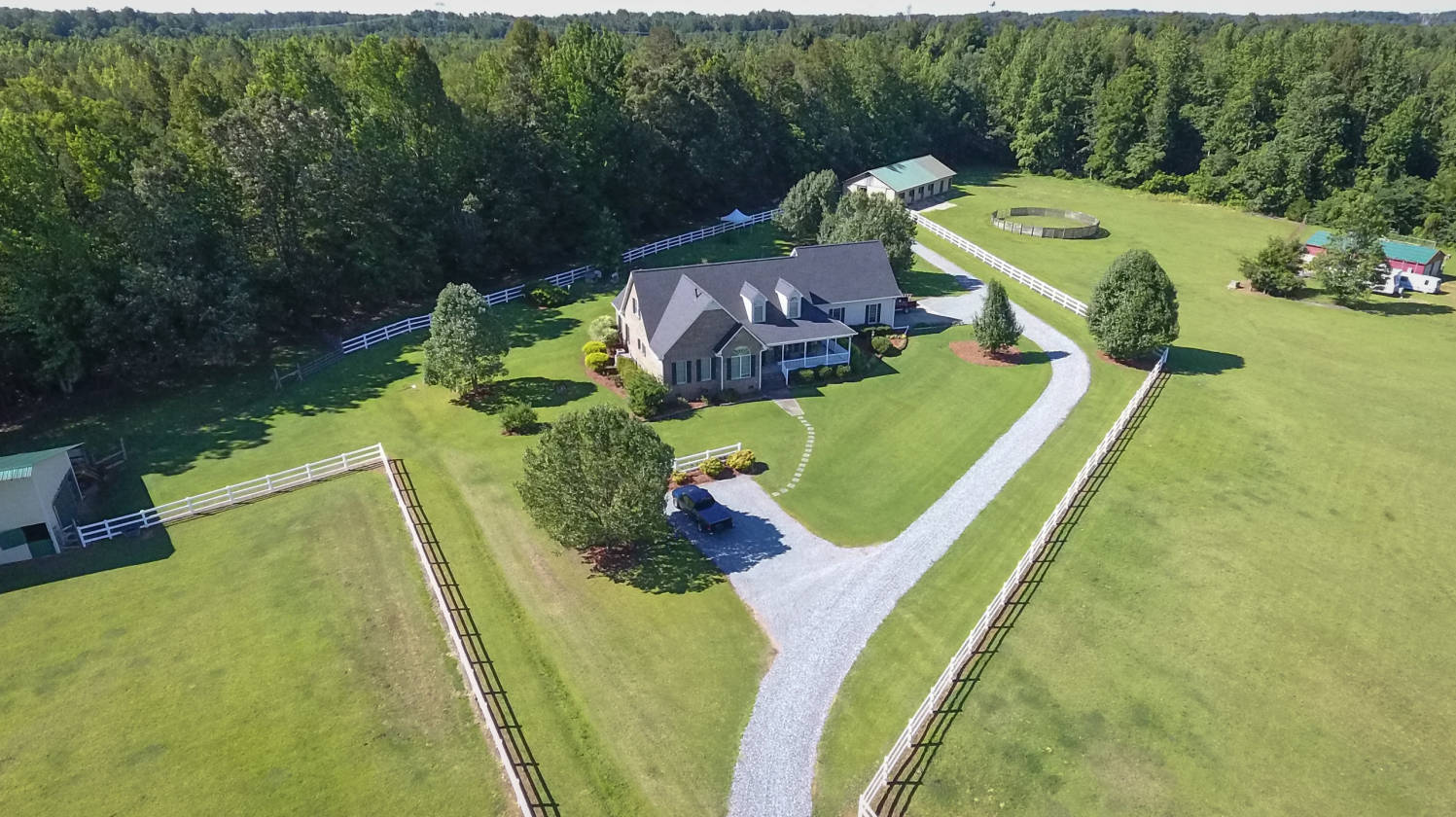 25 Acre Horse Farm in the Heart of North Carolina Liberty, Randolph