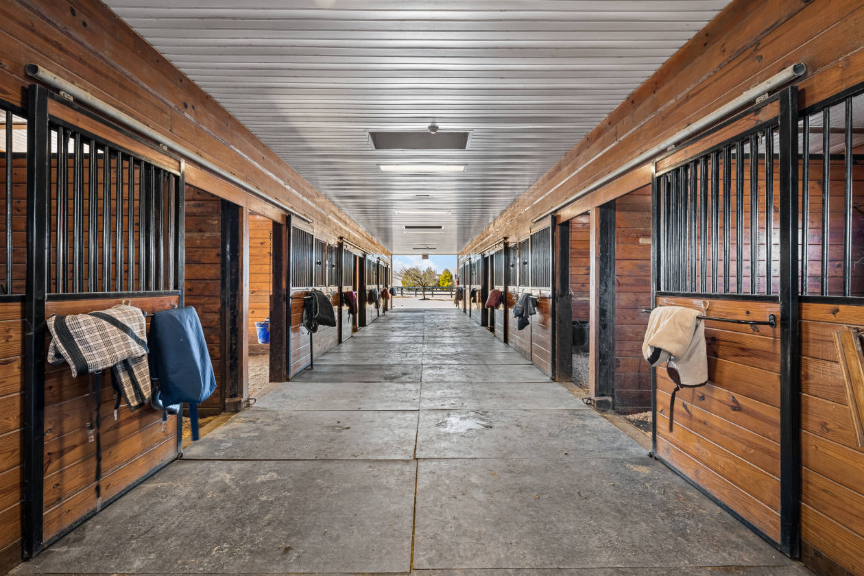 Revelation Farm Spectacular 24 Stall Equestrian Facility on 104