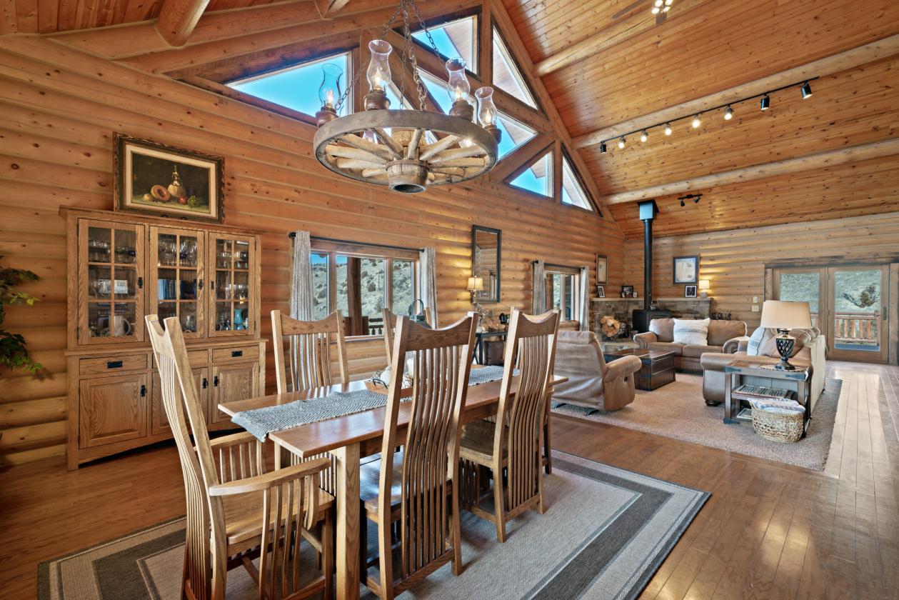 Dream log home on 20 Acres - Fenced & Ready - photo 20