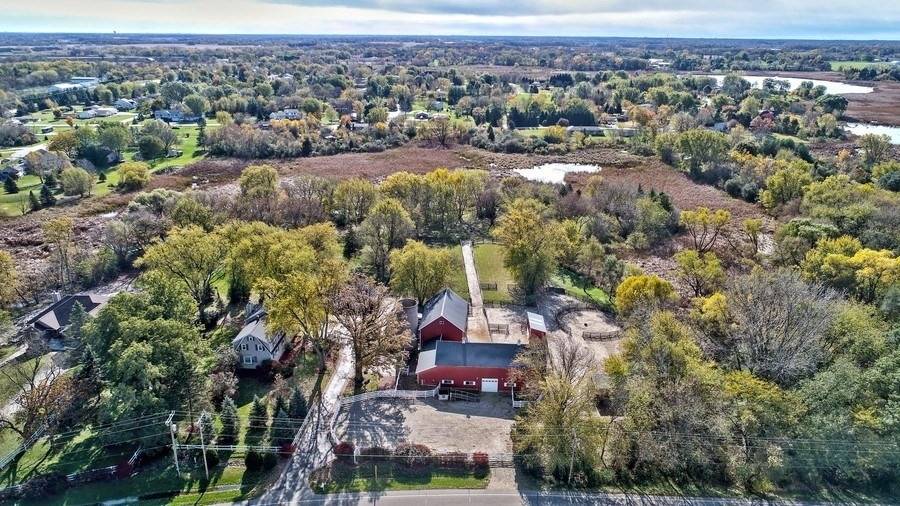 Bristol Wisconsin Horse farm Bristol, Kenosha County, Wisconsin