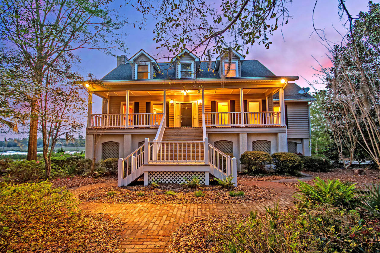 16 Acre Waterfront Charleston Estate w/ Private Dock and Equestrian