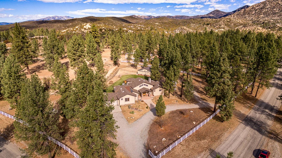 GARNER VALLEY SINGLE STORY ON 4.78 ACRES OF PRIME