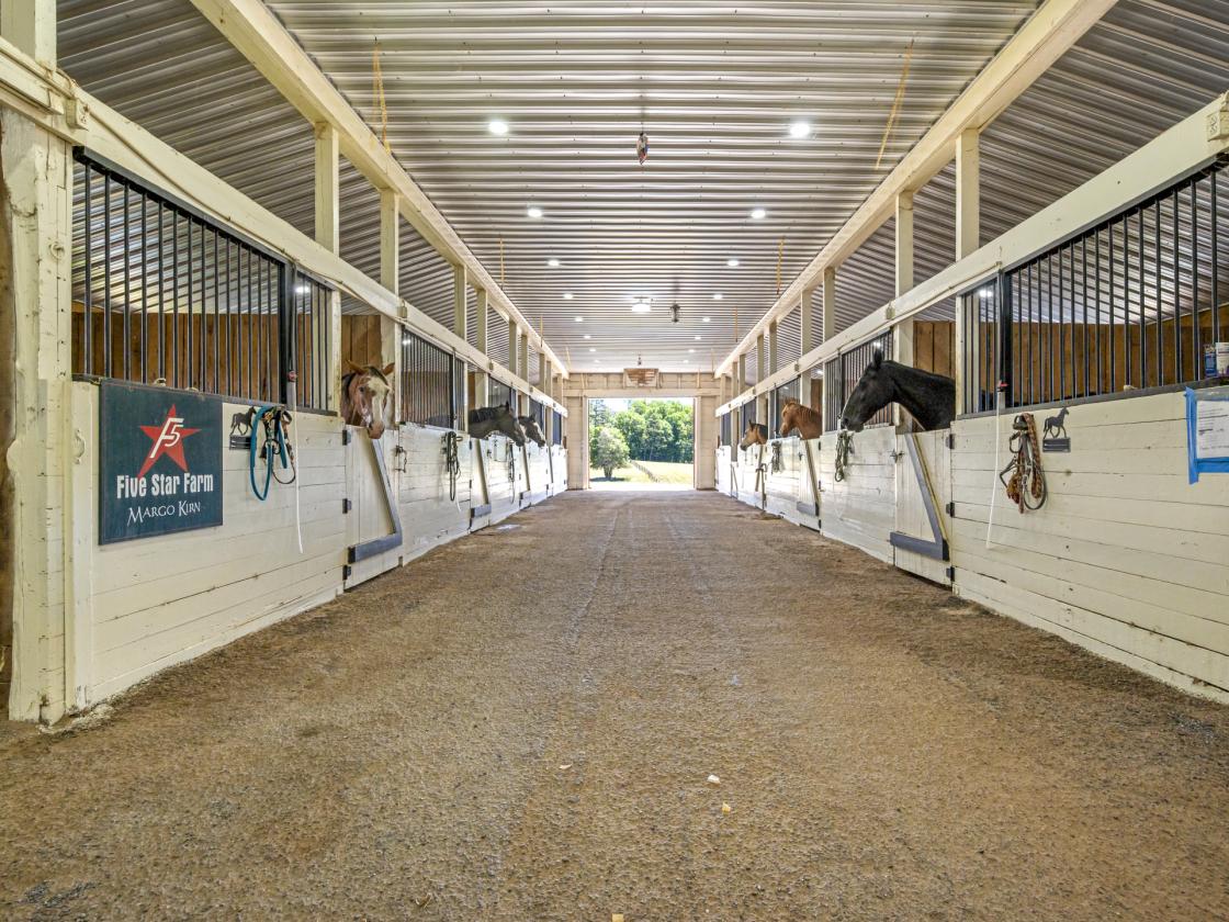Luxury Horse Farm | 29 Stalls | Indoor Arena - photo 16