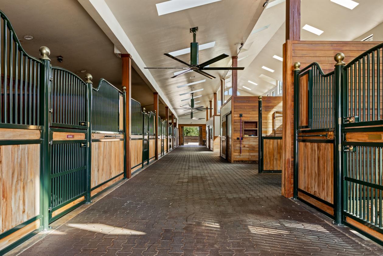 Luxury Equestrian Ranch w/16 stalls +covered arena - photo 4