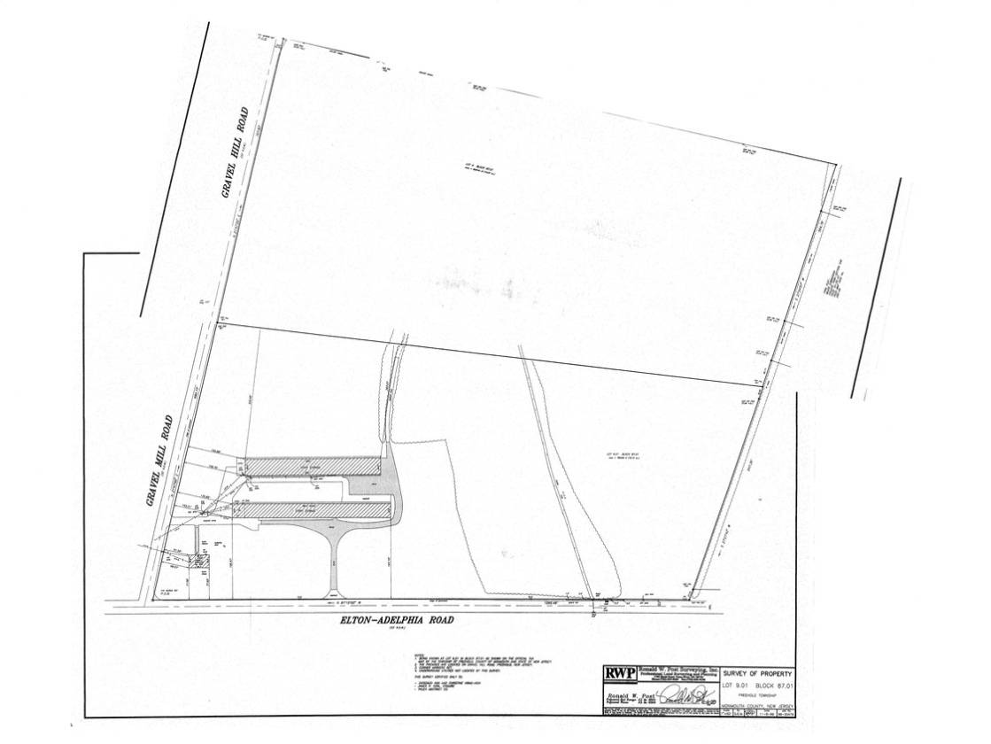 36 acres farm assessed and 4 acres residential Freehold, Monmouth