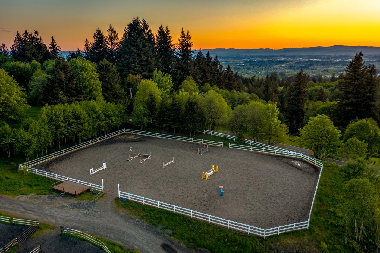 Gated 25-acre equestrian estate with sweeping Mt. - photo 28