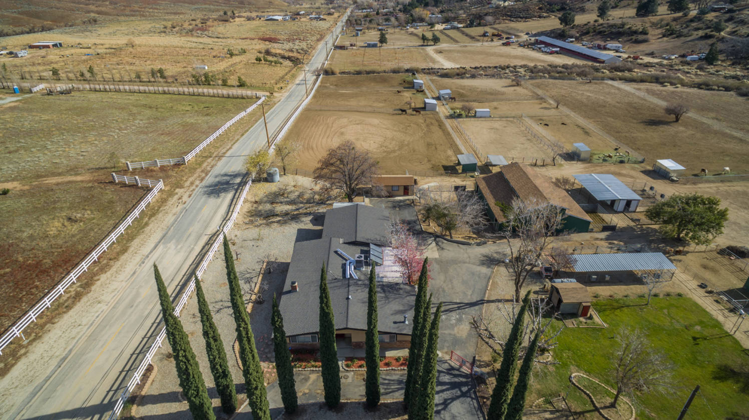 Stunning Single Story Ranch Home On 9 + Usable Acres Leona Valley