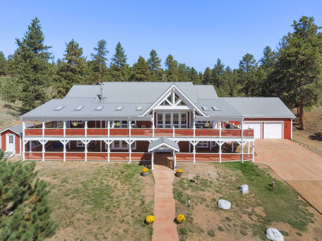 Colorado horse property with views Florissant, Teller County