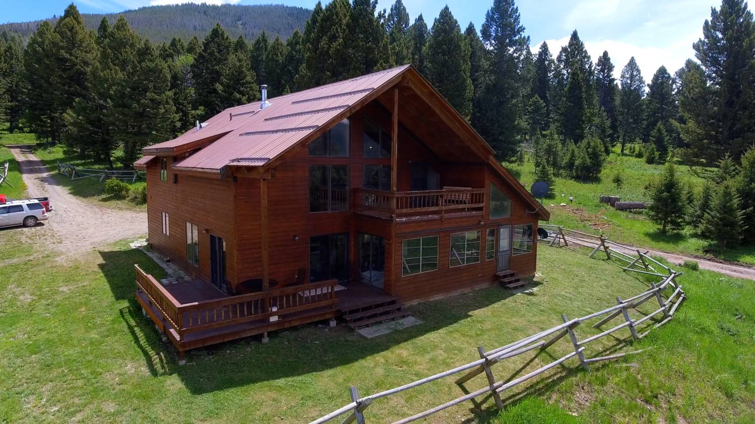 Montana Mountian Horse ranch for sale Wilsall, Meagher County, Montana