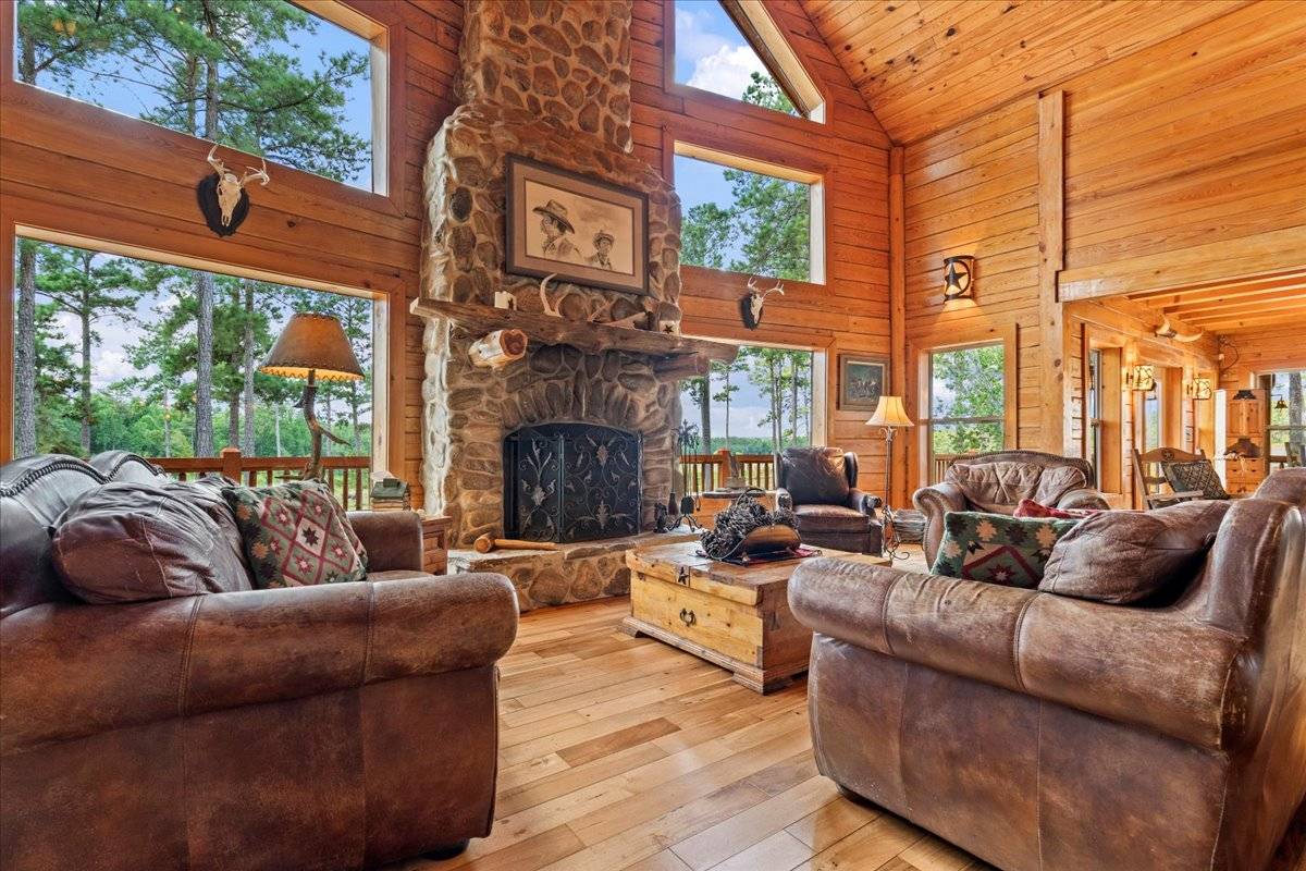 Equestrian Retreat custom log home on 68 Acres  - photo 12