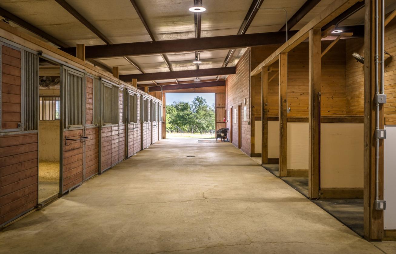20-Stall Equestrian Facility with Covered Arena - photo 11