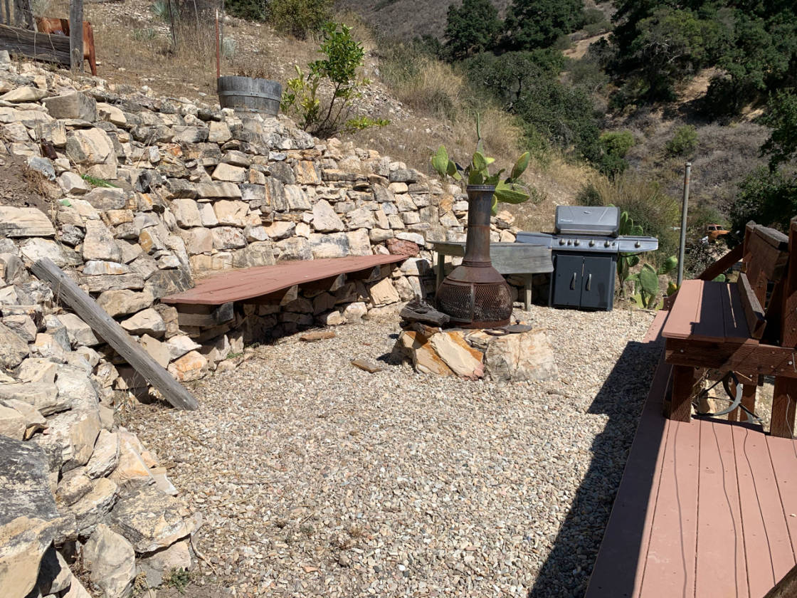 Rustic mountain retreat Tepusquet Canyon California Santa Maria
