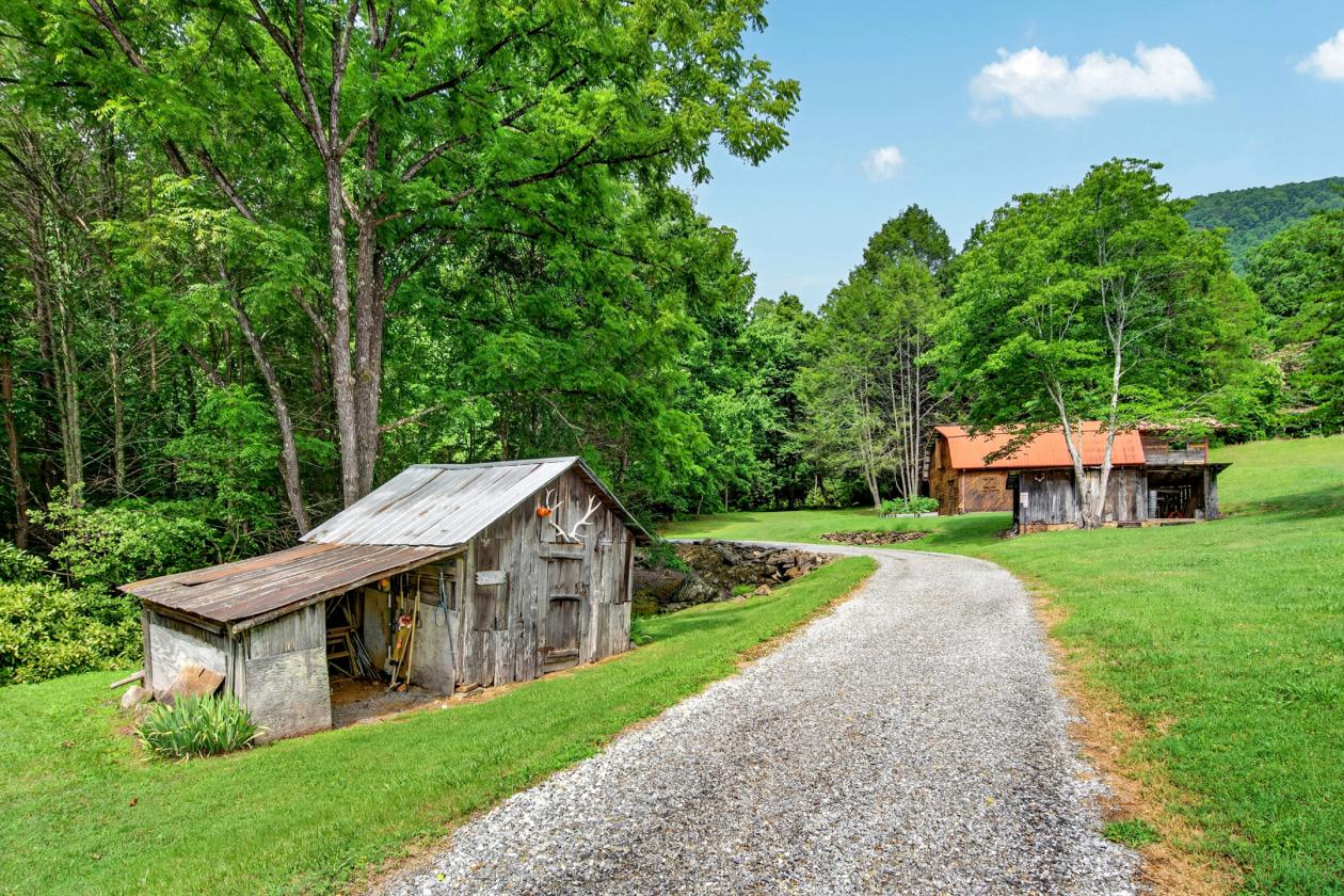 Creekfront Equestrian Estate Bordering Pisgah Forest - photo 8