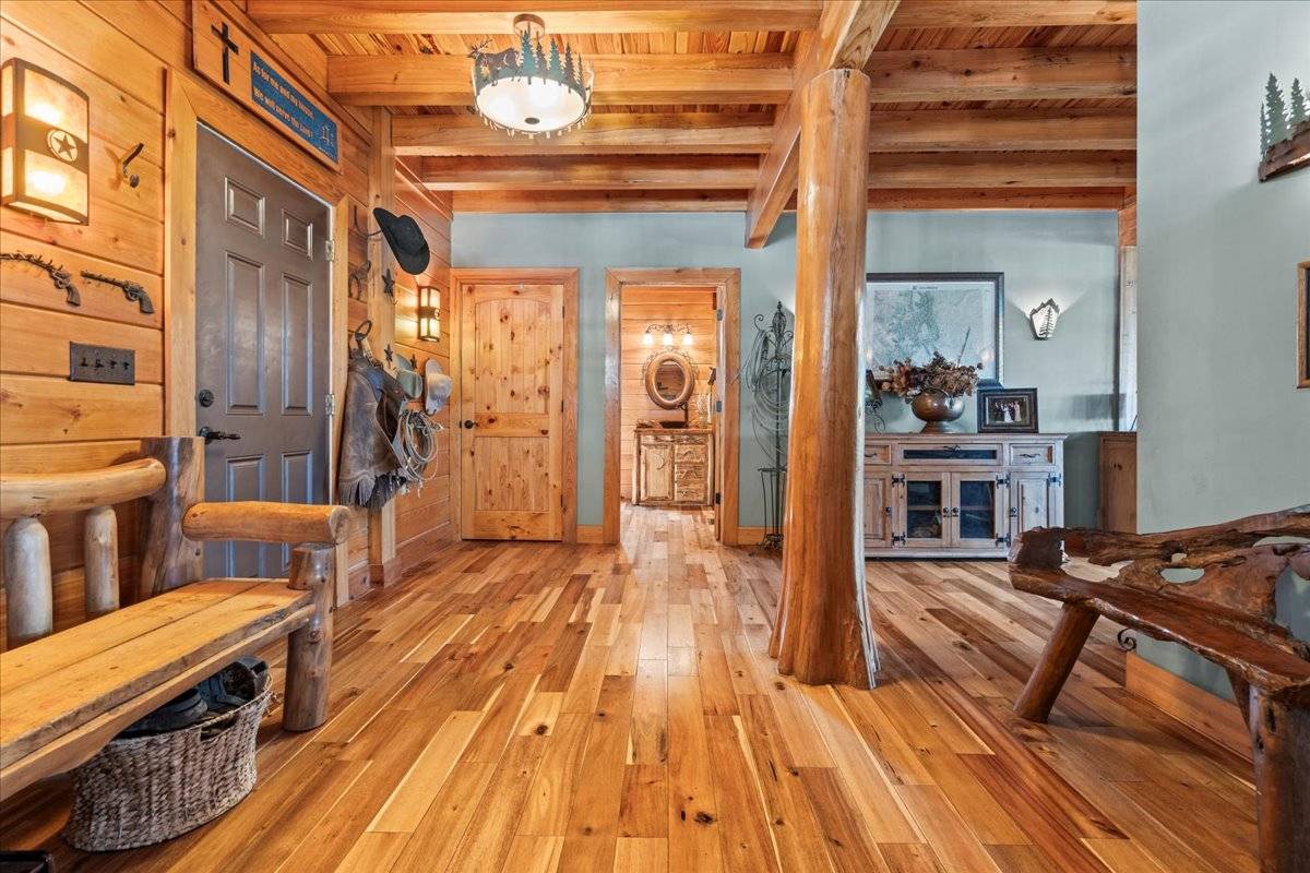 Equestrian Retreat custom log home on 68 Acres  - photo 3